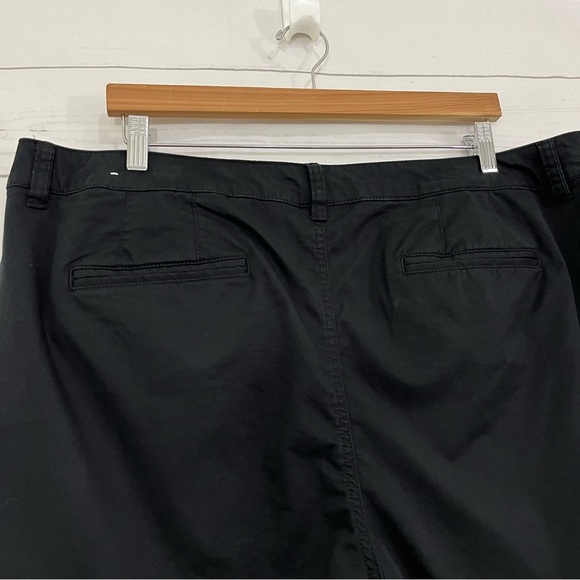Lane Bryant Black High Rise Bermuda Shorts - Picture 6 of 16